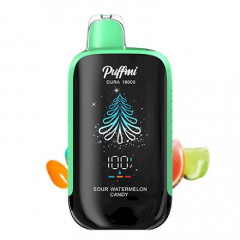 Электроная сигарета PuffMi Dura 18000 - Кислая арбузная конфета (Sour Watermelon Candy)